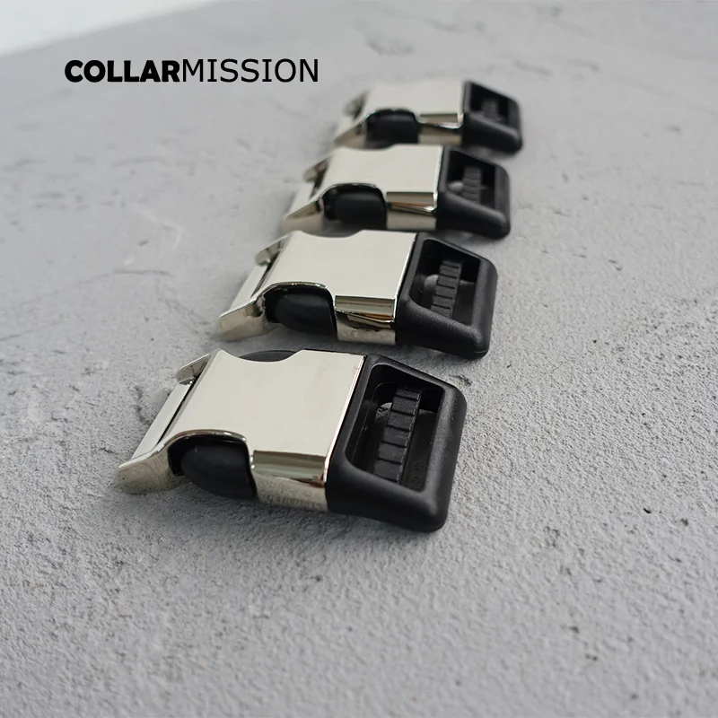 

50pcs/lot Release buckle environmental metal buckle 25mm DIY sewing pet supplies dog collar accessory durable hardware CK25YH