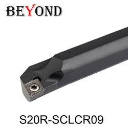 OYYU S20R-SCLCR09 S20R-SCLCL09 Internal Boring Bar 20mm S-Type CNC Tool Holder for CCMT09T3 Carbide Inserts Turning Tool SCLCR