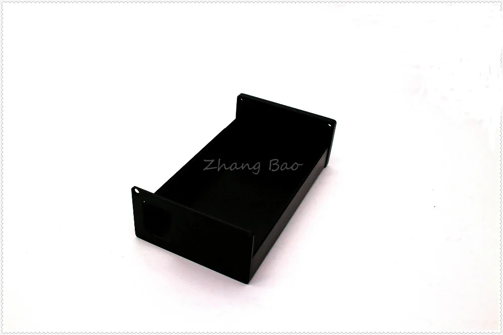 0905 gabinete amplificador de áudio de alumínio completo preto/caixa mini amp/caixa pré-amplificador/chassis psu frete grátis