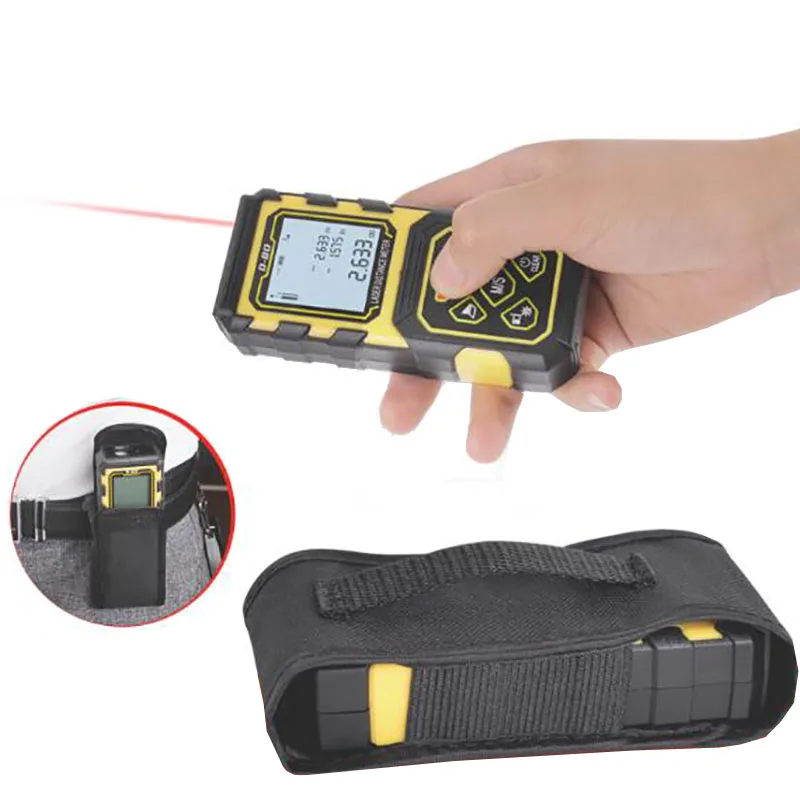 Professional High Quality Laser Rangefinders Range 40M 60M 80M 100M Laser Measuring Distance Electric Meter Mini Laser Tool