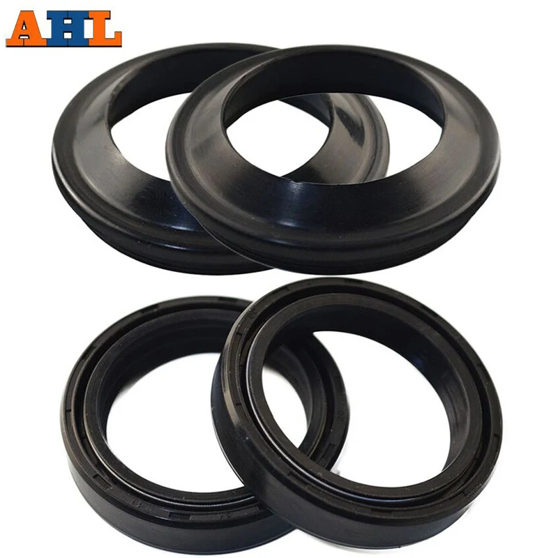 AHL 38x52x11 38 52 Motorcycle Front Fork Damper Oil Seal & Dust Seal For Kawasaki VN700A VN750A Vulcan ZL1000 ZL900A Eliminator