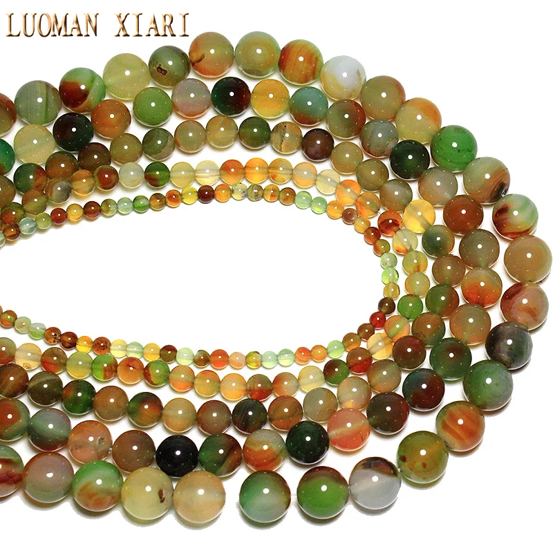 Wholesale AAA+ Mix Color Peacock Agat Natural Stone Beads For Jewelry Making DIY Bracelet Necklace 6/8/10/12 mm Strand 15\'\'