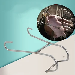 1set Pig Castration Table Device Connect with Sow Farrowing Crate Stainless Steel Boar Piglet Castrate Emasculate Veterinary