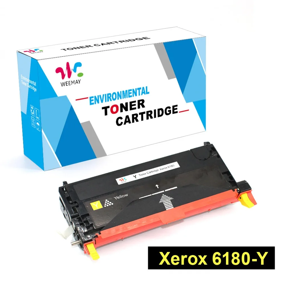 Remanufactured 6180 Toner cartridge compatible for Xerox 6180/6180MFP Printer with High Quality Full of toner powder