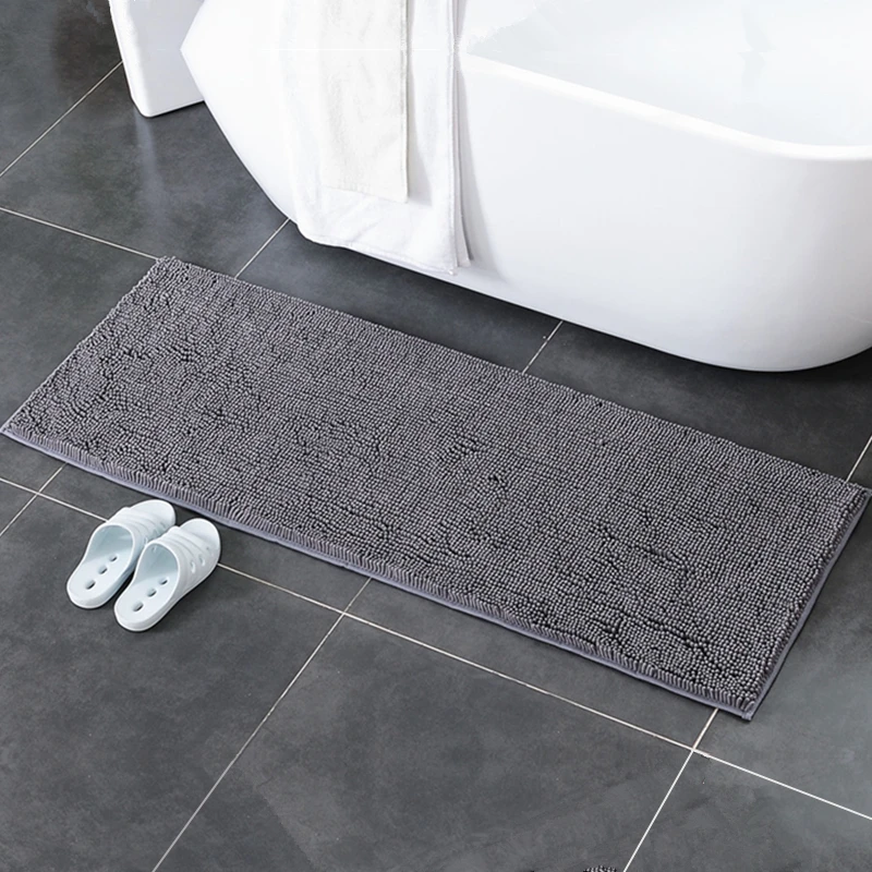 Tappeti da bagno per Anti-slip Bagno Zerbino Tappeto di Ciniglia Rilievo Del Piede 50*120 centimetri Piano Zerbino per cucina Camera Da Letto