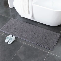 Tappeti da bagno per Anti-slip Bagno Zerbino Tappeto di Ciniglia Rilievo Del Piede 50*120 centimetri Piano Zerbino per cucina Camera Da Letto Soggiorno Camera Scale