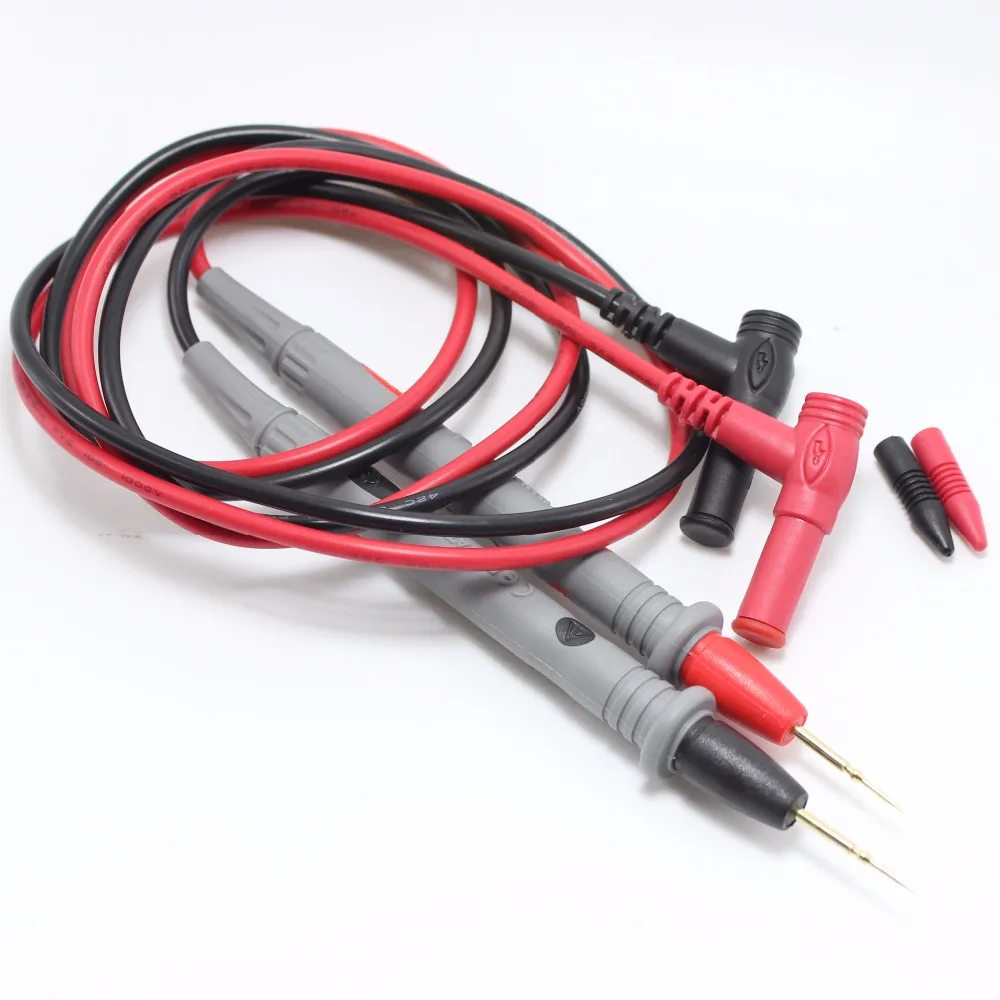 CHUILIAN 1000V 20A Needle Tip Probe Test Leads Pin Hot Universal Digital Multimeter Multi Meter Tester Lead Probe Wire Pen Cable