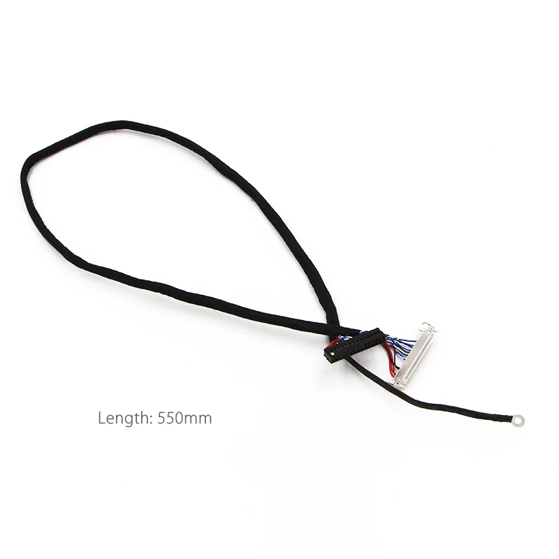 400mm LVDS Cable FIX-30P-D8 1ch 8-bit 30 pins 30pin single 8 line For 26-47 inch big screen panel 2 models