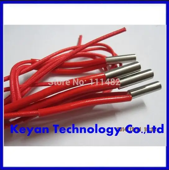 2pcs/lot Reprap 24V 40W Ceramic Cartridge Heater for 3D Printer Prusa Mendel Automation Kits