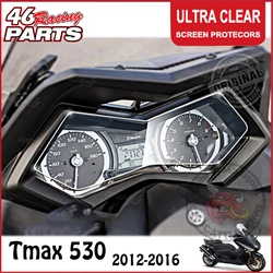 For YAMAHA TMAX 530 TMAX530 2012 2013 2014 2015 2016 Motorcycle Accessories Cluster Scratch Screen Protection Film Protector