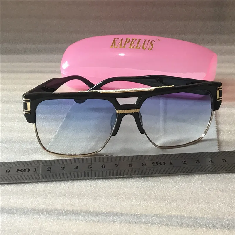 KAPELUS  sunglasses  Metal frame sunglasses Man half frame sunglasses European classic sunglasses