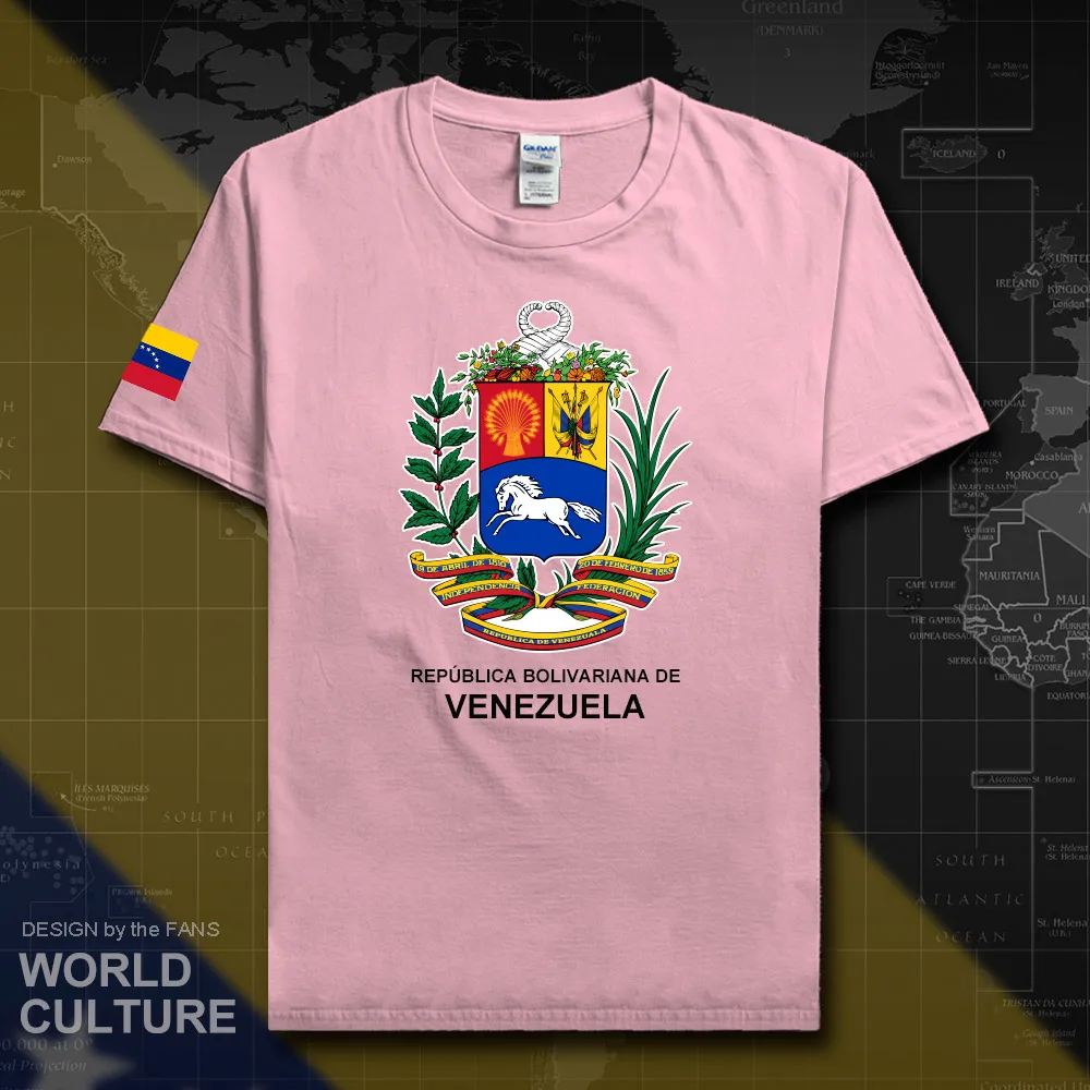 Venezuela Venezuelan men t shirts fashion 2018 jerseys nation team 100% cotton t-shirt gyms clothing tees country flag VEN VE 20