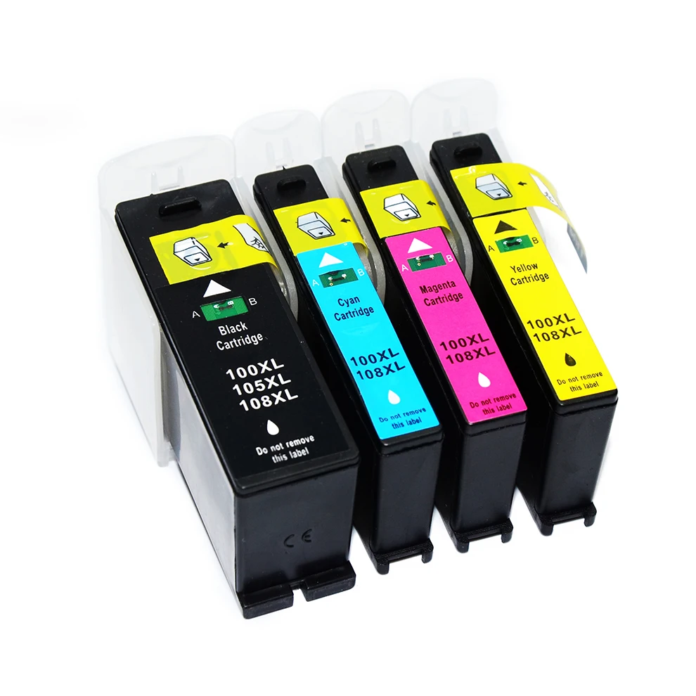 

vilaxh For Lexmark 108 108XL Ink Cartridge for Lexmark s305 s308 s505 s508 s605 pro708 pro205