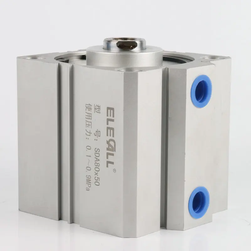 

SDA80mm*15mm / 80mm Bore 15mm Stroke Compact Air Cylinders Double Acting Pneumatic Air Cylinder