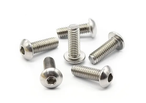 100pcs/lot M2.5*4/5/6/8/10/12/14/16/20 stainless steel 304 hex socket cap head screws M2.5flat washer spring washer hex nuts130