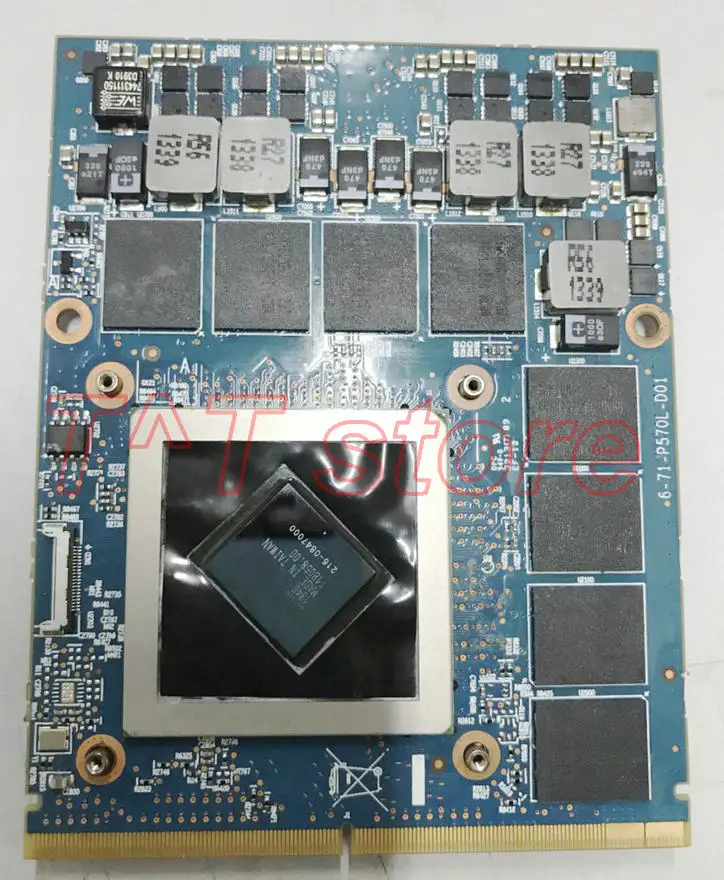 USED R9 M290X HD 8970M HD8970M GDDR5 4G 6-71-P570L-D01 Video VGA CARD For X611 X7200 X8100 P150SM P170SM P375SM P177SM P157SM