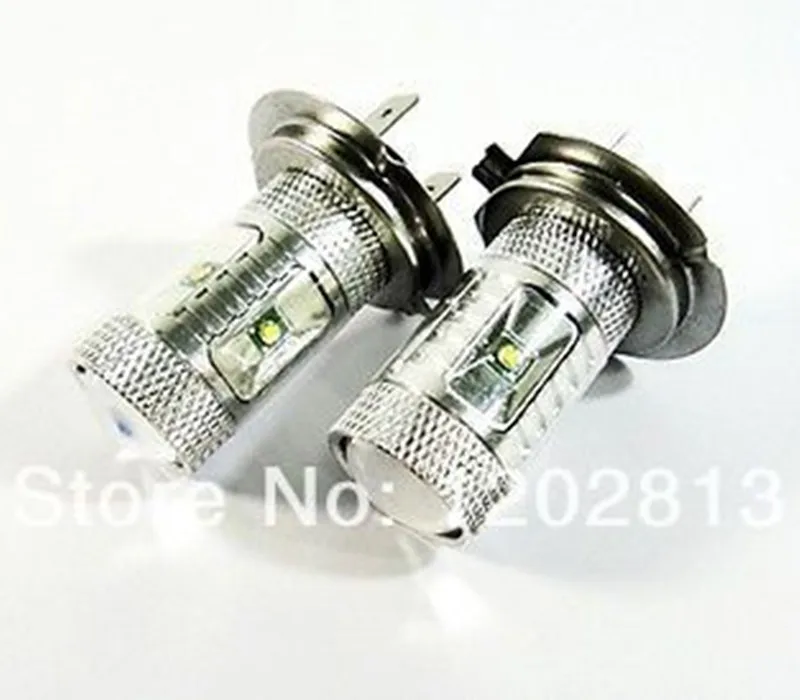 

Free Shipping 2Pcs H7 472 30W CREE Chip LED FRONT FOG CAR DRL WHITE BULBS ALPINA