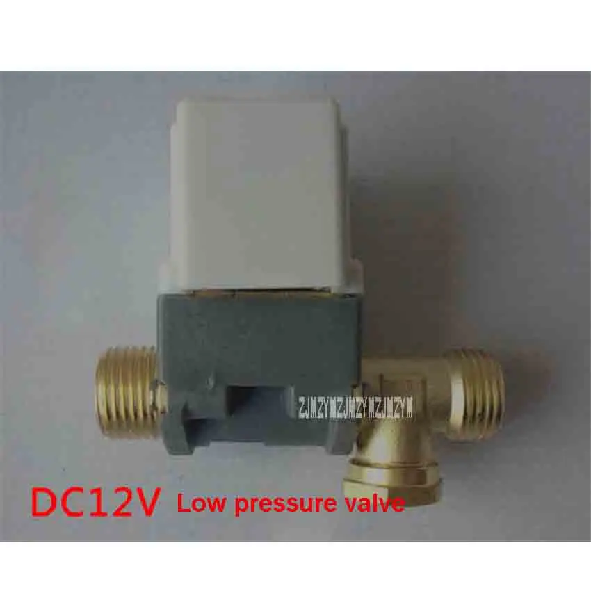 100 ชิ้น/ล็อตใหม่มาถึงเครื่องทำน้ำอุ่นพลังงานแสงอาทิตย์Solenoidวาล์ว 12V/24V/220VทองแดงหัวSolenoidวาล์ว 0-0.2Mpaต่ำความดันวาล์ว
