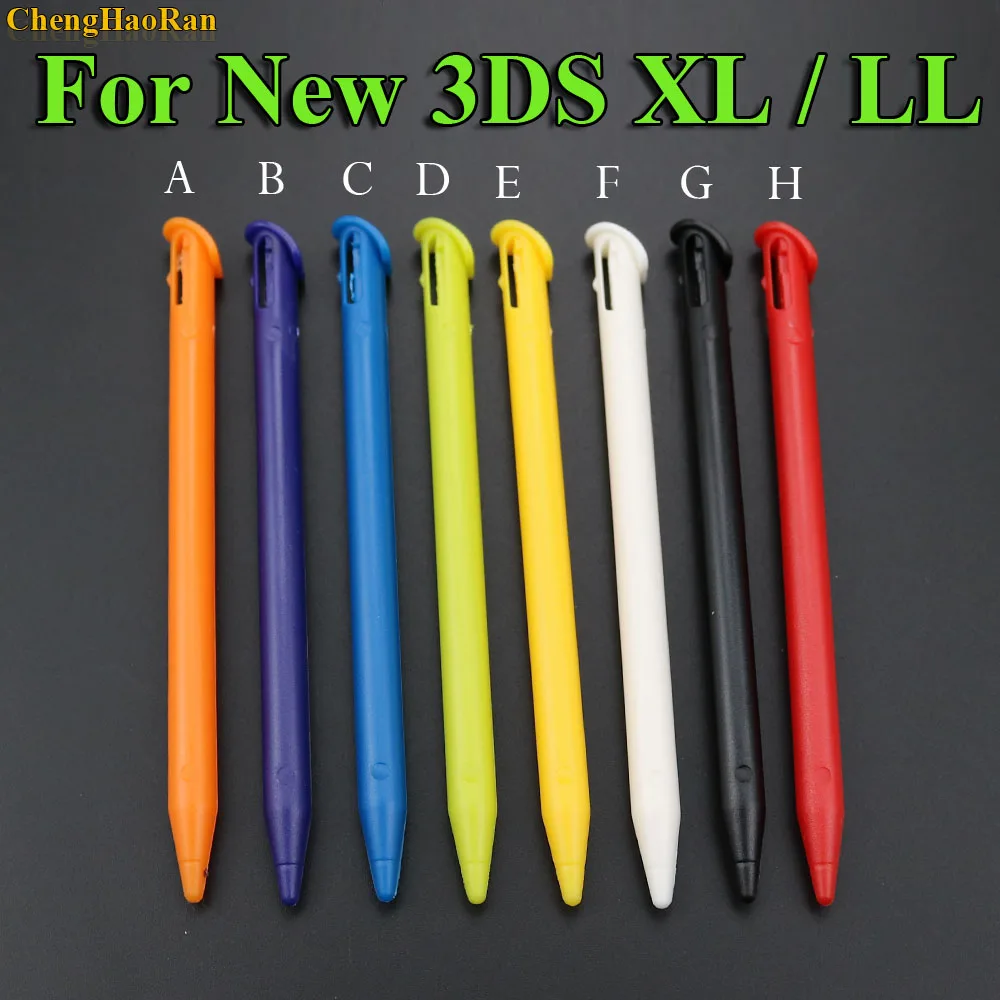 8 colori 1-8 pezzi penna Touch Screen in plastica multicolore stilo penna portatile matita Touchpen Set per New Nintend 3DS XL LL