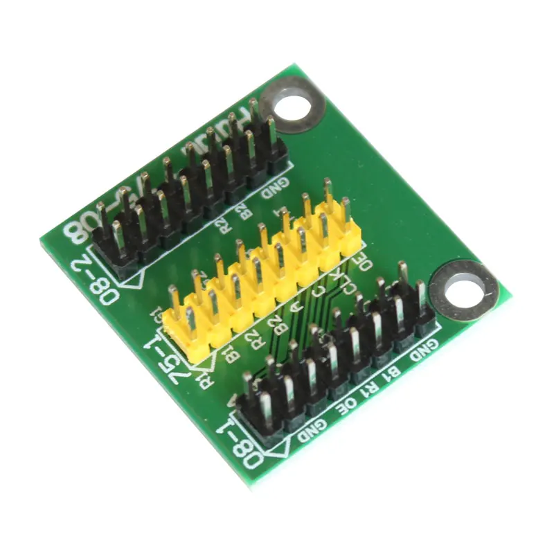 Светодиодный адаптер-преобразователь HUB08, HD, для порта HUB75, с видеодисплеем, для полноцветной светодиодный карты управления