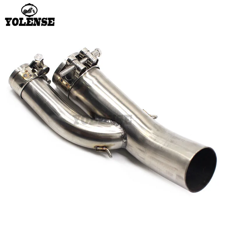 For BMW S1000RR S1000R S1000 RR R 2017 2018 Motorcycle Exhaust Pipe Exhaust Middle Parts Mid System Tube