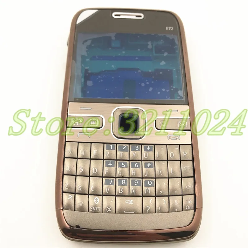 Full Complete Mobile Phone Housing Cover + English Keypad For Nokia E72 Housing