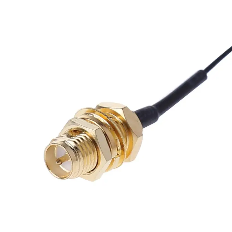 Cable de extensión a WiFi para enrutador inalámbrico aéreo, 2x6DBI, 2,4 GHz, 5GHz, banda Dual M.2 IPEX MHF4 U.fl, juego de antena Pigtail RP-SMA