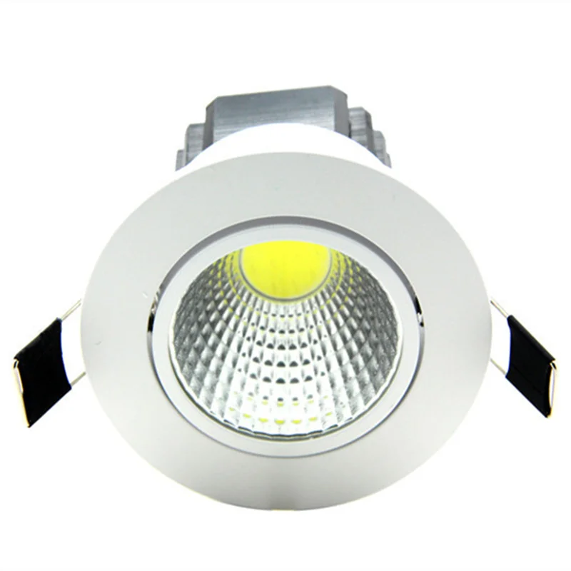 Imagem -03 - Luminária Embutida de Led Super Brilhante com Ajuste de Brilho 5w 7w 10w 12w Dimerização Interna Luz Branca Branca Quente