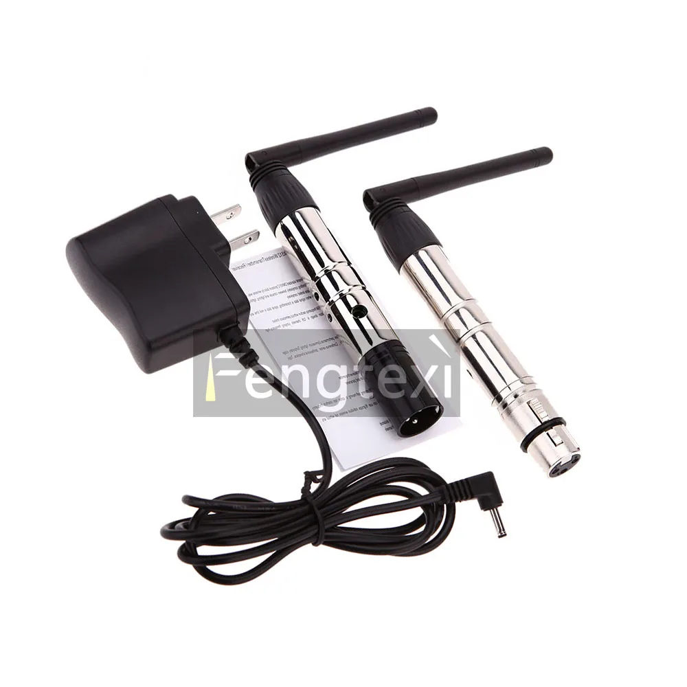 (15PCS) 2.4G Wireless DMX Transmitter & Receiver DMX512 Remote Controller Stage Light 3PCSxTransmitter 12PCSxReceiver CE/RoHs