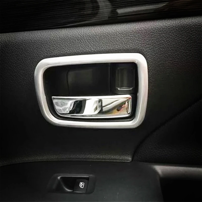 For Mitsubishi Outlander 2013 2014 2015 2016 Inner Side Door Handle Bowl Cover Trim Car Interior Wrist Decoration Accessories