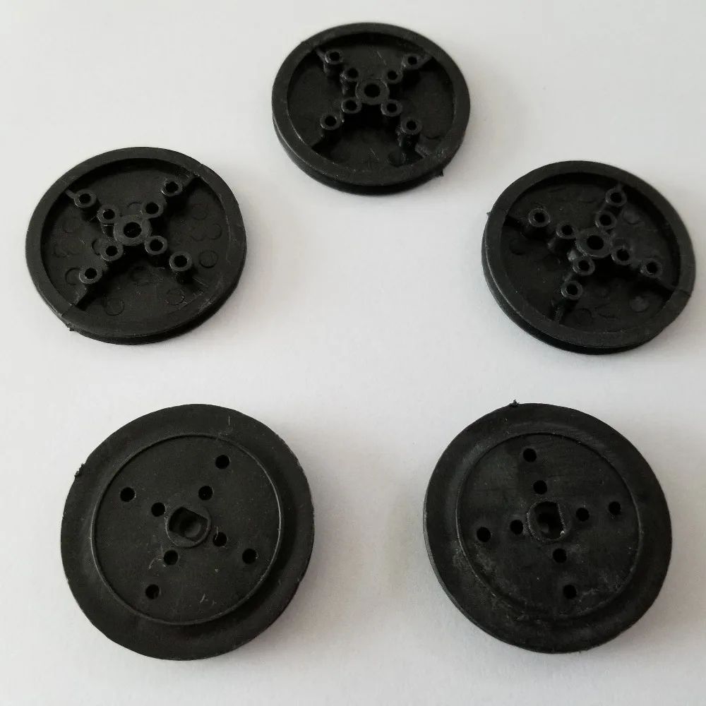 5pcs/lot K1008b Out Diameter 36mm Black Pastic Belt Pulley Eccentric Gear DIY Use