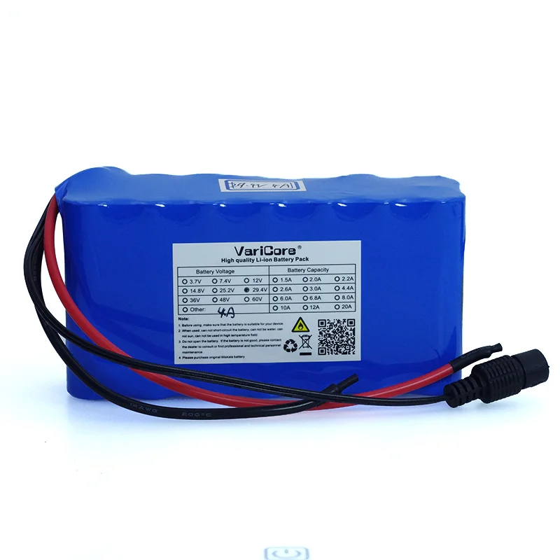 24V 4Ah 7s 6s 2P 18650 akumulatory litowo-jonowe 29.4v 4000mAh motorower elektryczny + ładowarka