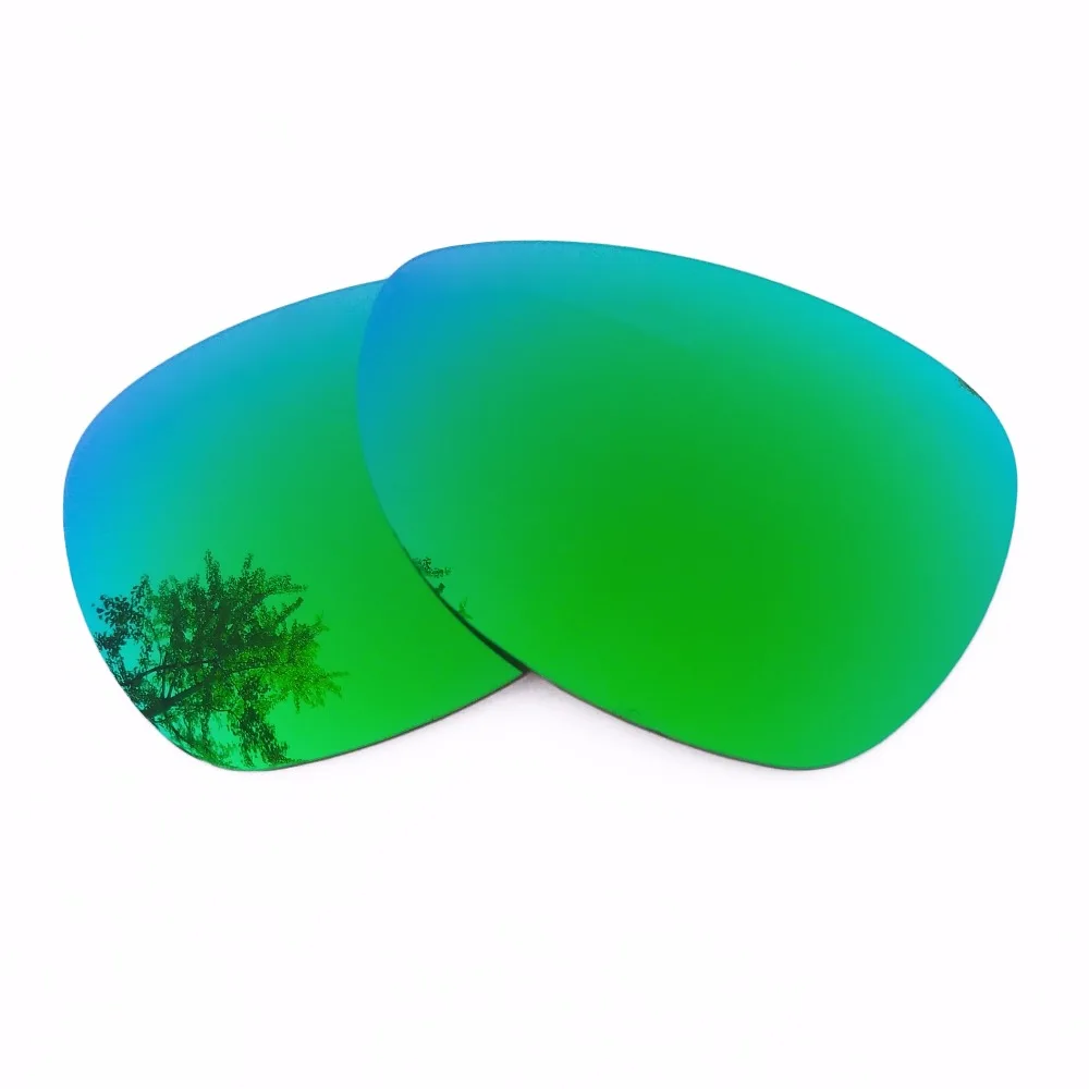 Green Mirrored Polarized Replacement Lenses for-Oakley Felon Sunglasses Frame 100% UVA & UVB