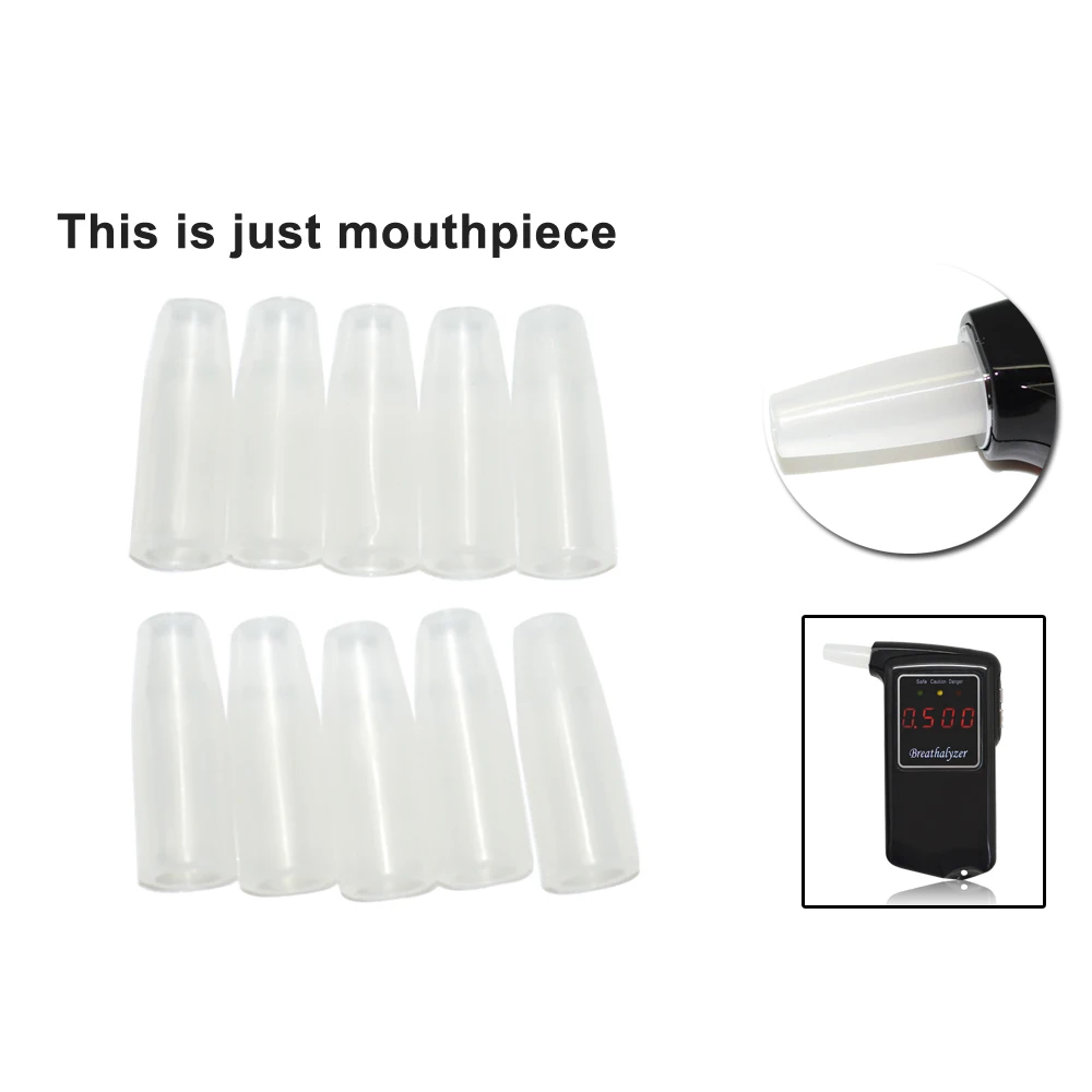 Digital Breath Alcohol Tester Breathalyzer mouthpiece250pcs for Alcohol Tester 818&65s  wholesale Freeshipping Drop shipping