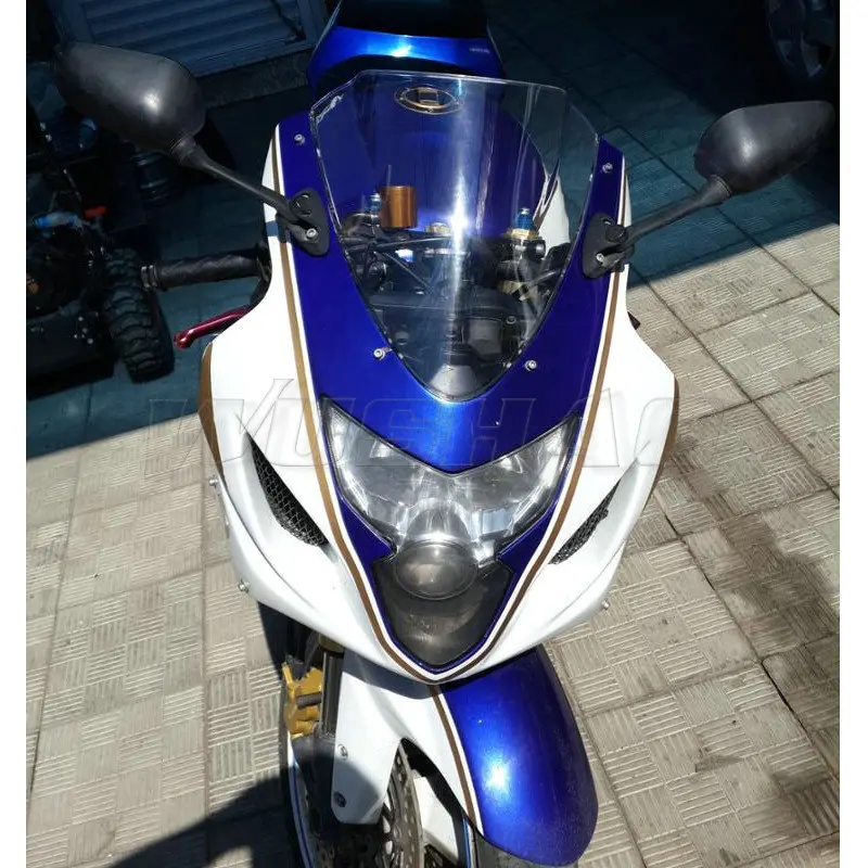 Motorcycle Windshield Windscreen Screen For 2004 2005 Suzuki GSX-R600 GSXR600 GSX-R750 GSXR750 GSXR GSX-R 600 750 K4 K5 Black