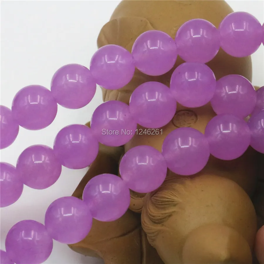 4mm 6mm 8mm 10mm 12mm 14mm Wholesale Purple Alexandrite Crafts Loose DIY Round Beads Stone Women Jewelry Making Gifts Christmas