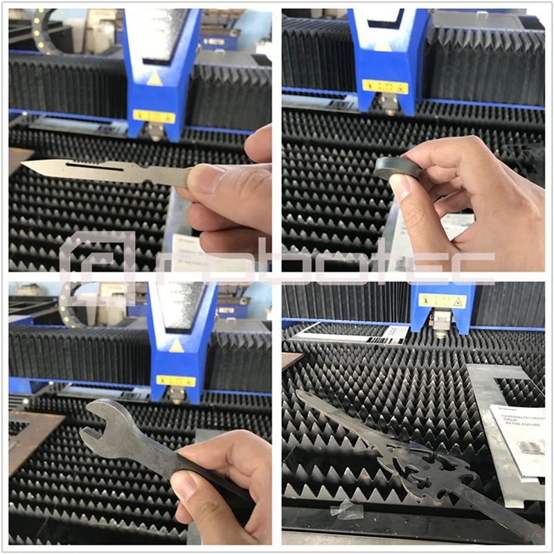 Machine de découpe laser 500w IPG/Raycus, pour l'acier épais et le carbone, avec tête automatique, 1500x300mm