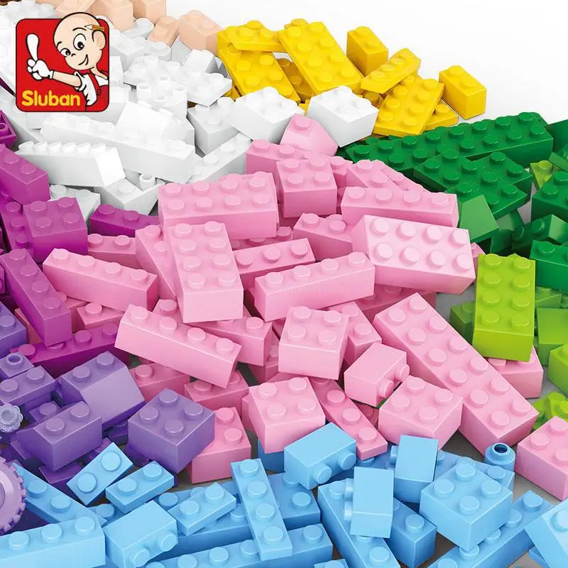 

415PCS DIY Creative Building Blocks Bulk Sets City Classic Friends Bricks Assembly Brinquedos Educational Toys for Children