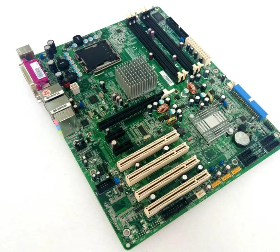 New Original Embedded IPC Mainboard G7B630 G7B630-N-G ATX Industrial Motherboard 4*PCI 2*COM 2*LAN with RAM LGA775 CPU