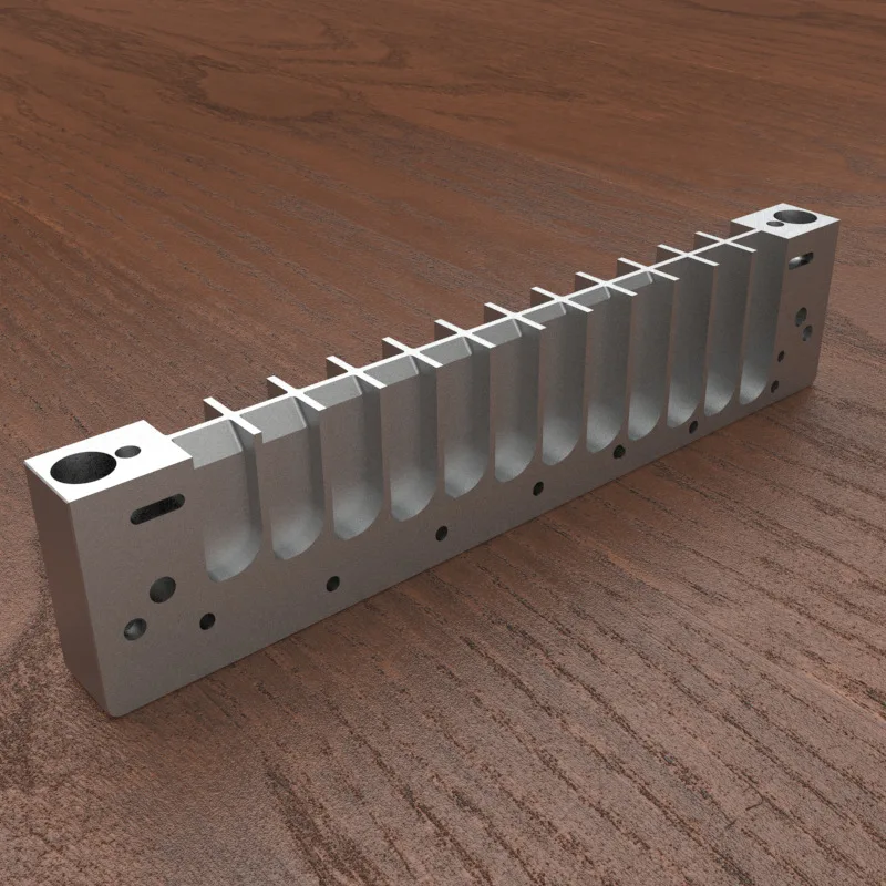 Germany HOHNER 12 Holes Chromatic Harmonica Comb for 270 /270D Deluxe Series Universal Metal Harmonica Aluminum Comb