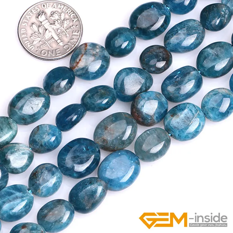 Natural Gem Stone Semi Precious Freeform Baroque Potato Beads Selectable Jades Kyanite Dichroite Quartz For Jewelry Making Bead