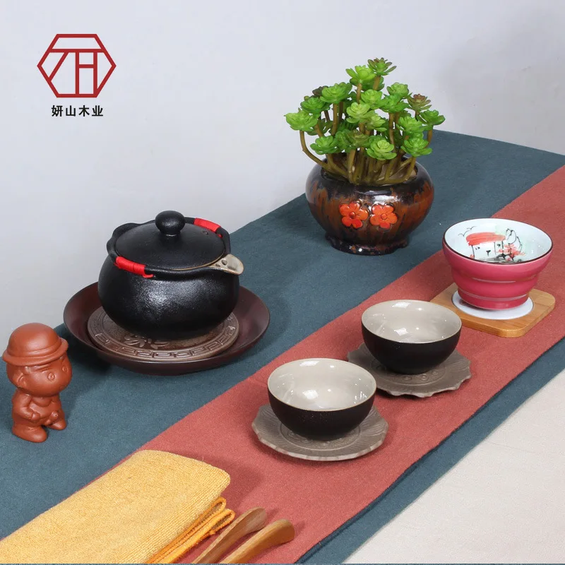 

[] Taiwan Hongyun Yan Mountain Lu Bao black tea 11 sets wholesale new creative Chinese Kung Fu Tea