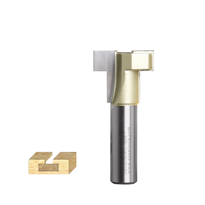 

fresas para router Woodworkong Tool key tools Straight T-Slot Arden Router bit - 1/2*3/8 - 1/2" Shank - Arden A1604018