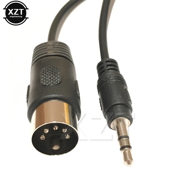 Hot sale Audio Extension Line Din 5 Pin Din MIDI Male Plug To 3.5mm Male Stereo Jack Audio Extension Cable of 0.5m/1.5M/ 3M