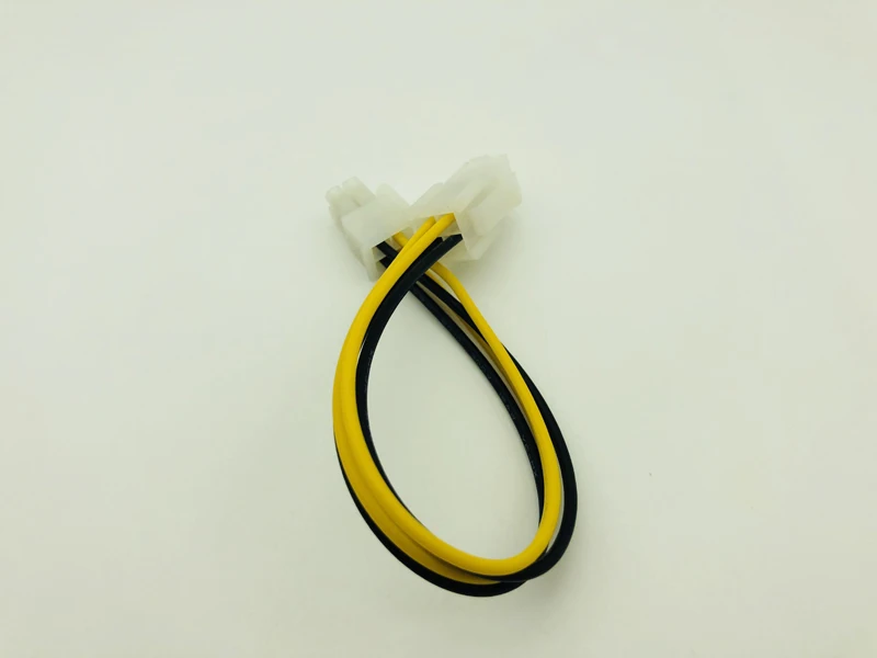 8 بوصة 4 دبوس الذكور إلى 4Pin الإناث ATX PC وحدة المعالجة المركزية امدادات الطاقة تمديد كابل الحبل محول اللوحة P4 الطاقة كابل لسطح المكتب 20 سنتيمتر