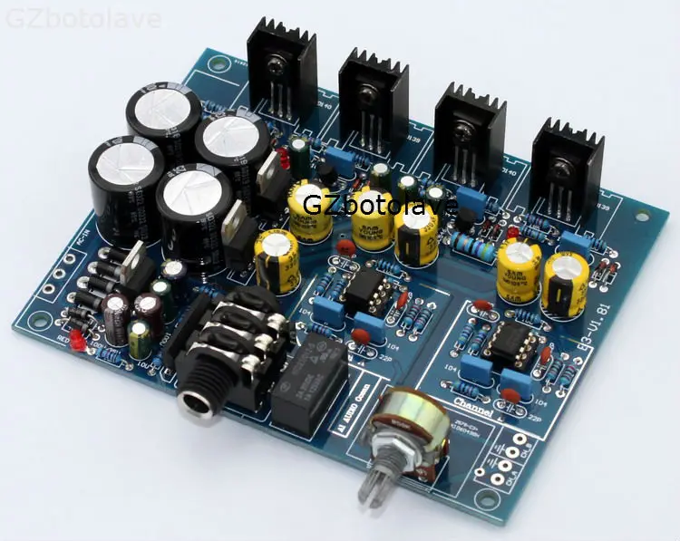 Free ship Amplifier Board HiFi AMP BD139 BD140 NE5532 for Audio DIY E3