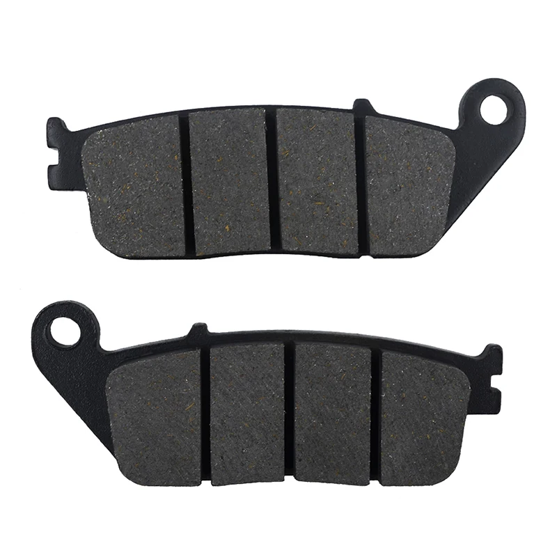 AHL 2 Pairs Motorcycle Brake Pads for HONDA NTV 650 NTV650 1988-1997 Revere Black Brake Disc Pad