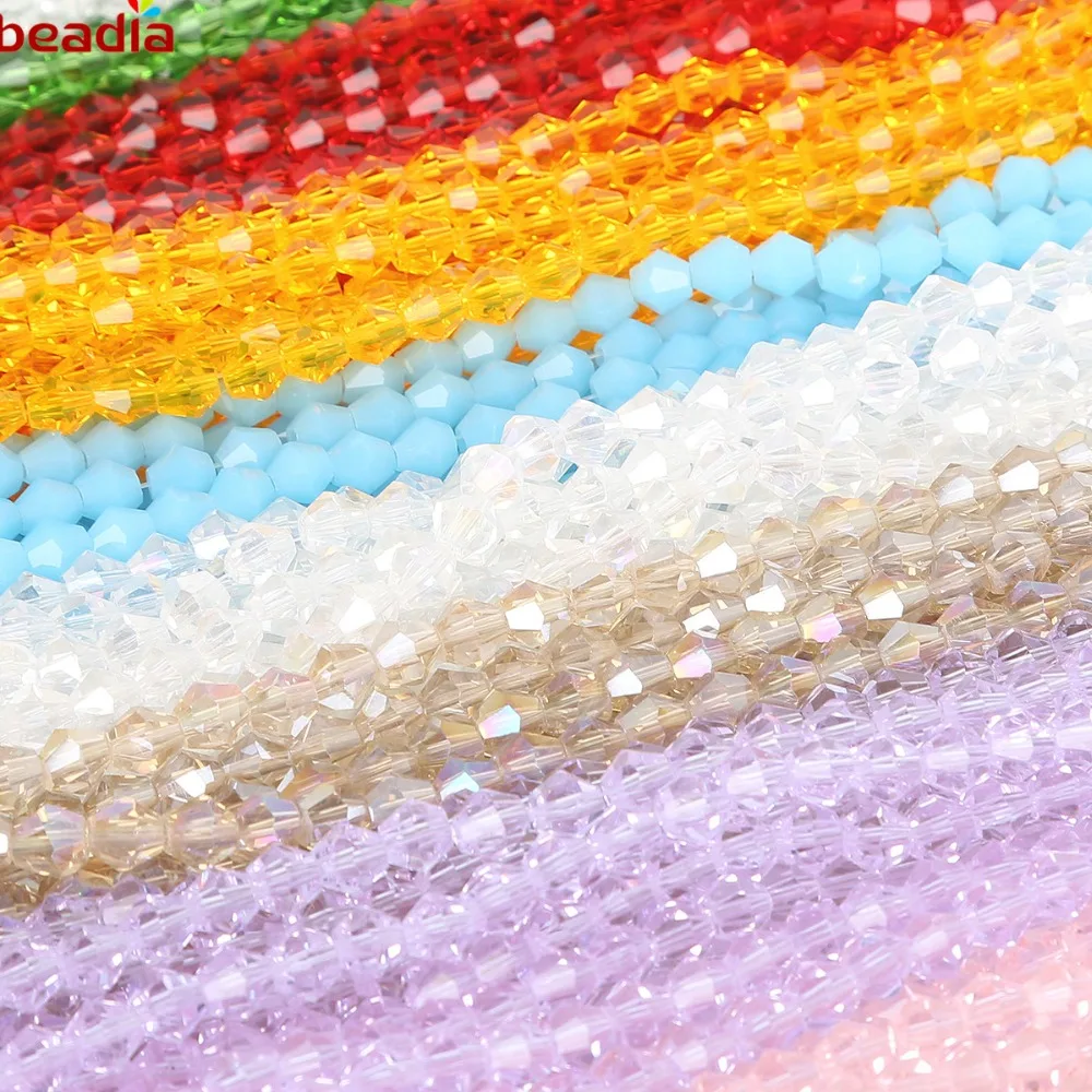 New Arrival Approx135pcs/lot 3mm Crystal Beads Charm Faceted Glass Bead Loose Spacer Bead For DIY Handmade Jewelry Making