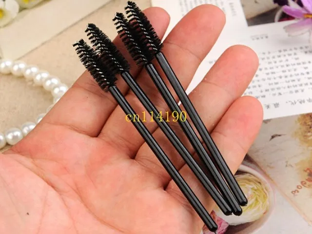 2500pcs/lot Free Shipping Makeup Brush Eyelash One-off Eyelash Brush Mascara Wands Applicator Disposable Eye Lash