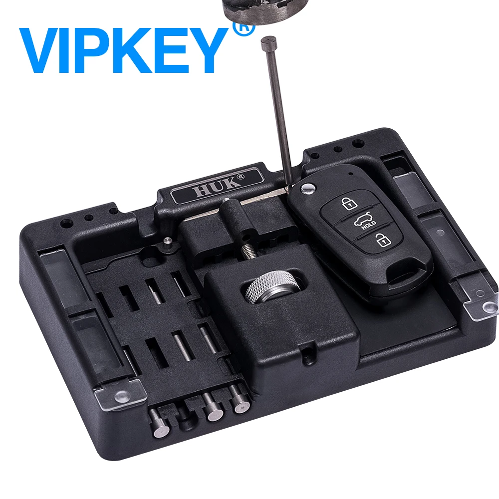 HUK Key Fixing Tool Flip Key Vice of Flip-key Pin Remover for Locksmith Tool